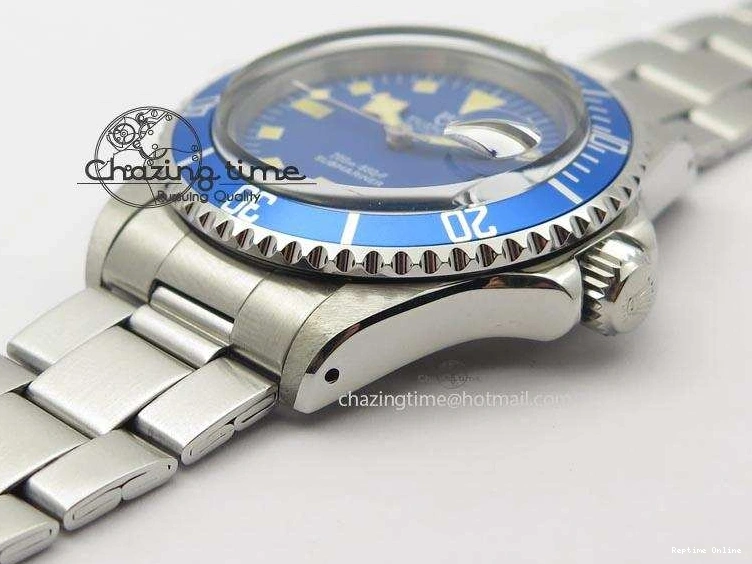 1222 Durable Submariner SS JKF Best Edition Blue Dial Square Markers (Black Date) A 3902